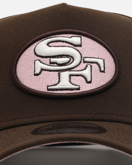 New Era San Francisco 49ers 'Neapolitan 2.0' 9FORTY A-Frame Snapback Brown