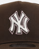 New Era New York Yankees 'Neapolitan 2.0' 9FORTY A-Frame Snapback Brown
