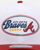 New Era Atlanta Braves "Independence Day" 9SEVENTY Snapback Chrome White