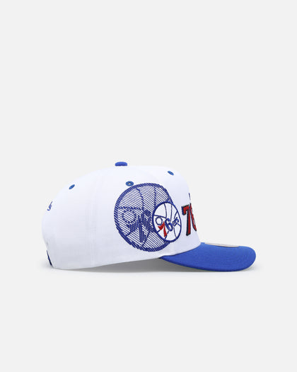 Mitchell & Ness Philadelphia 76ers '1996 Draft Pick' Snapback White