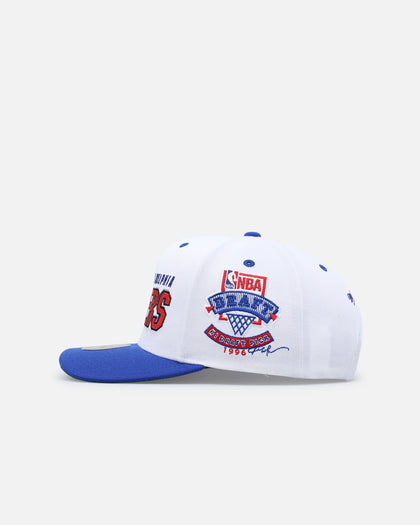 Mitchell & Ness Philadelphia 76ers '1996 Draft Pick' Snapback White