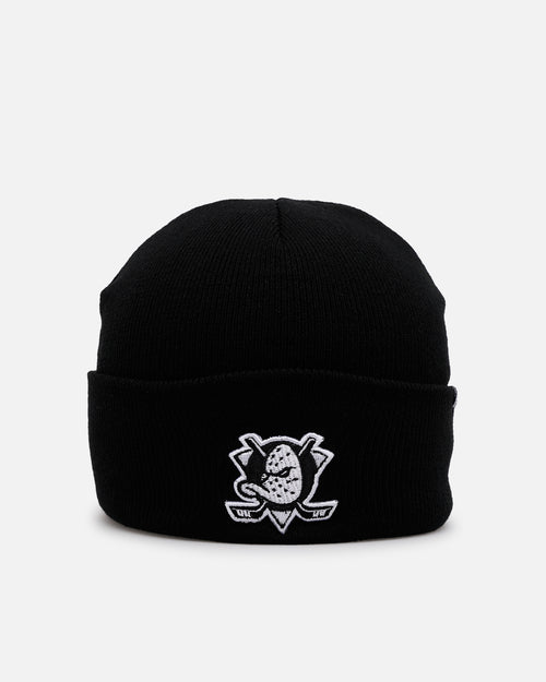 47 Brand Anaheim Ducks Haymaker Cuff Knit Beanie Black/White