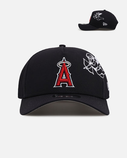 New Era Los Angeles Angels 'Cherub Official Team Color' 9FORTY A-Frame Snapback Navy