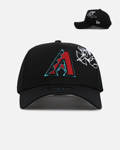 New Era Arizona Diamondbacks 'Cherub Official Team Color' 9FORTY A-Frame Snapback Black