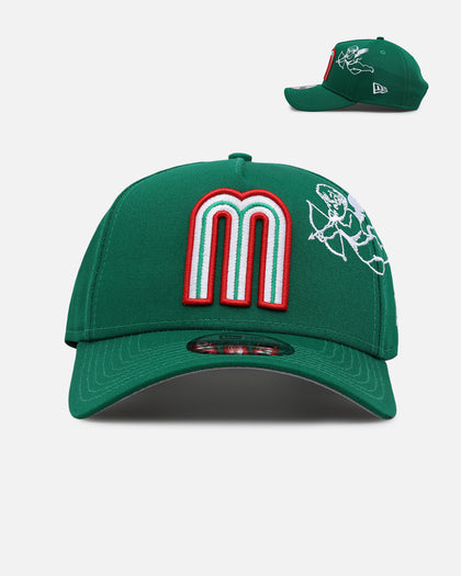 New Era Mexico National Baseball Team 'Cherub Official Team Color' 9FORTY A-Frame Snapback Green