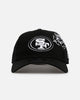 New Era San Francisco 49ers 'Cherub Trucker' 9FORTY A-Frame Trucker Snapback Black/White