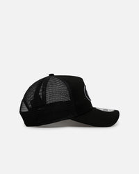 New Era San Francisco 49ers 'Cherub Trucker' 9FORTY A-Frame Trucker Snapback Black/White