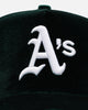 New Era Oakland Athletics 'Velvet Official Team Color' 9FORTY A-Frame Snapback Green