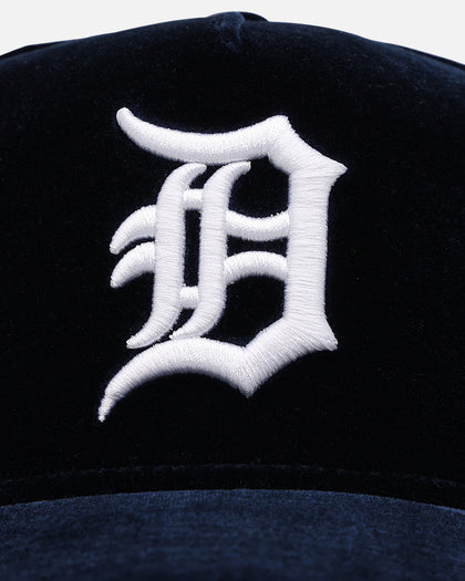 New Era Detroit Tigers 'Velvet Official Team Color' 9FORTY A-Frame Snapback Navy