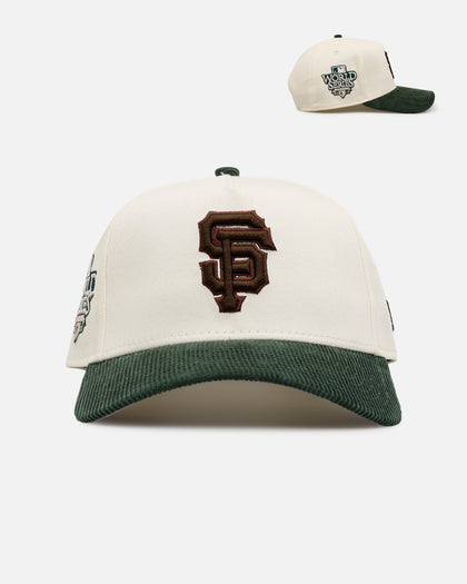 New Era San Francisco Giants 'Chrome White Green' Corduroy Visor 9FORTY A-Frame Snapback Chrome