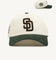 New Era San Diego Padres 'Chrome White Green' Corduroy Visor 9FORTY A-Frame Snapback Chrome