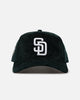 New Era San Diego Padres 'Plush Chenille' 9FORTY A-Frame Snapback Dark Green