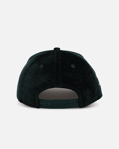 New Era Texas Rangers 'Plush Chenille' 9FORTY A-Frame Snapback Dark Green