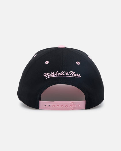 Mitchell & Ness Inter Miami Logo Pro Crown Snapback Faded Black