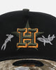 New Era Houston Astros 'Realtree Grit 2.0' 9FORTY A-Frame Snapback Black/Green/Orange