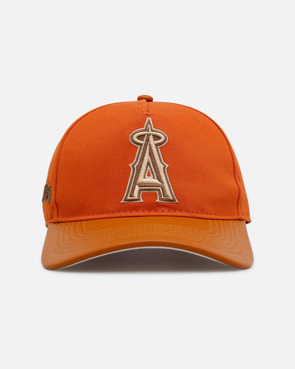 Pro Standard Los Angeles Angels 'Gramercy' Pinch Front Strapback Orange