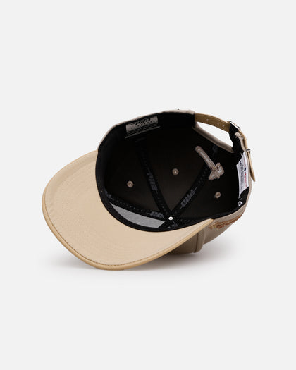 Pro Standard Atlanta Braves 'Gramercy' Pinch Front Strapback Taupe