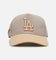 Pro Standard Los Angeles Dodgers 'Gramercy' Pinch Front Strapback Taupe