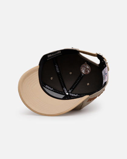 Pro Standard New York Yankees 'Gramercy' Pinch Front Strapback Taupe