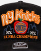 47 Brand New York Knicks 'NBA Trophy Case' Premium Hitch Snapback Black