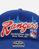 47 Brand New York Rangers 'NHL Trophy Case' Premium Hitch Snapback Blue