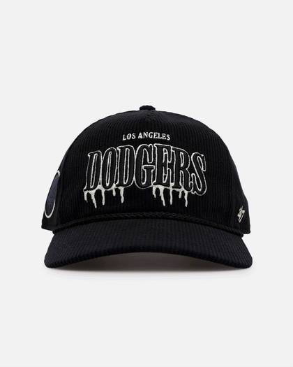 47 Brand Los Angeles Dodgers 'Slasher' 47 Hitch Corduroy Snapback Black
