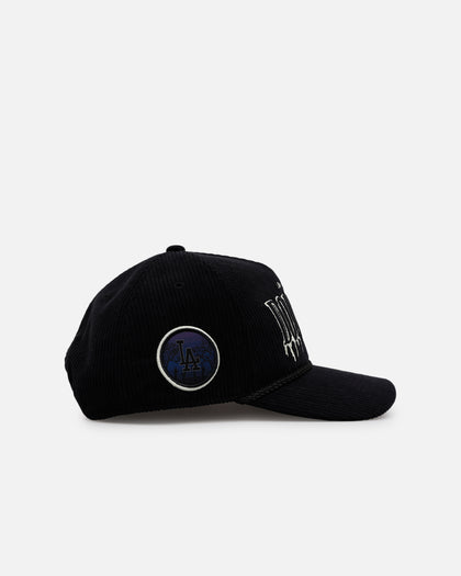 47 Brand Los Angeles Dodgers 'Slasher' 47 Hitch Corduroy Snapback Black