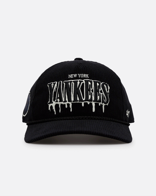 47 Brand New York Yankees 'Slasher' 47 Hitch Corduroy Snapback Black