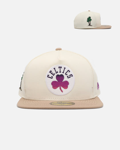 New Era Boston Celtics 'Summer League' 59FIFTY A-Frame Fitted Chrome