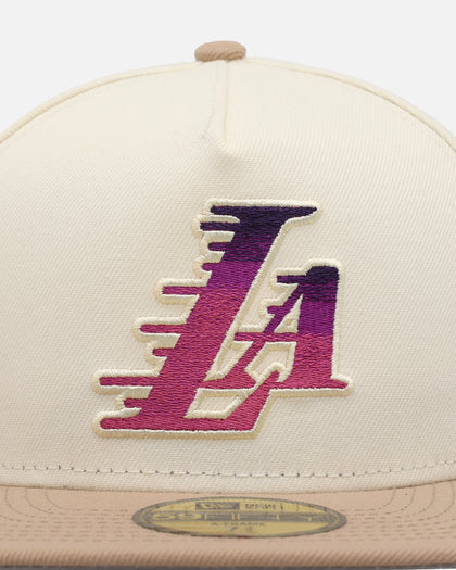 New Era Los Angeles Lakers 'Summer League' 59FIFTY A-Frame Fitted Chrome