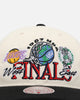 Mitchell & Ness Los Angeles Lakers x Boston Celtics 1987 NBA Finals Snapback Cream/Black