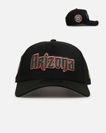 New Era Arizona Diamondbacks 'Metallic Wordmark' 9FORTY A-Frame Snapback Black