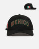 New Era Mexico National Baseball Team 'Metallic Wordmark' 9FORTY A-Frame Snapback Black