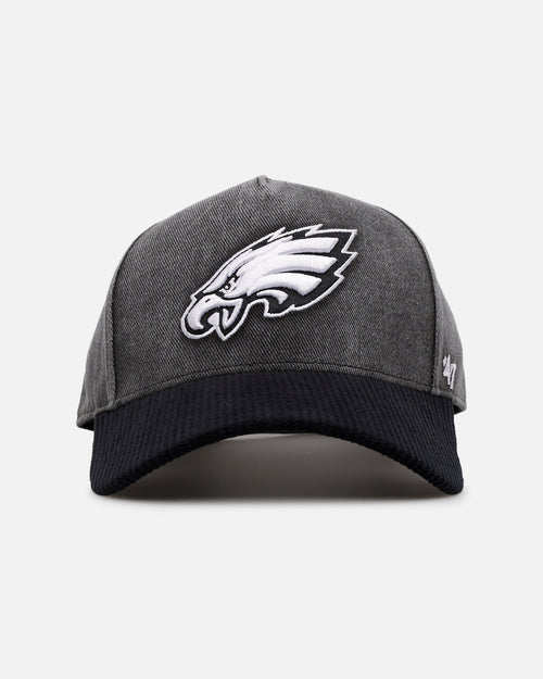 47 Brand Philadelphia Eagles 'Apollo Corduroy' 47 Offside DT Strapback Black
