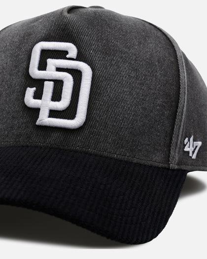 47 Brand San Diego Padres 'Apollo Corduroy' Offside DT Snapback Black