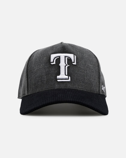 47 Brand Texas Rangers 'Apollo Corduroy' Offside DT Snapback Black