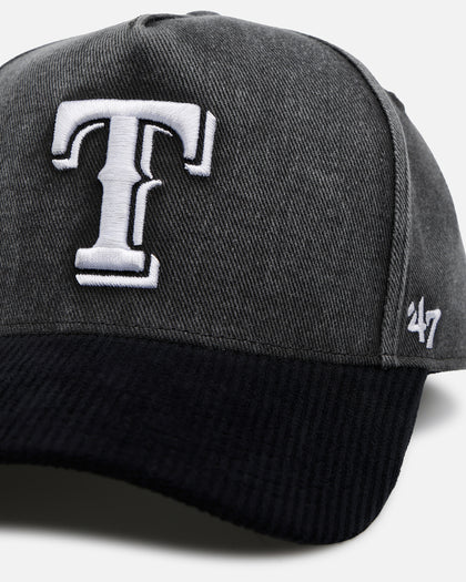 47 Brand Texas Rangers 'Apollo Corduroy' Offside DT Snapback Black