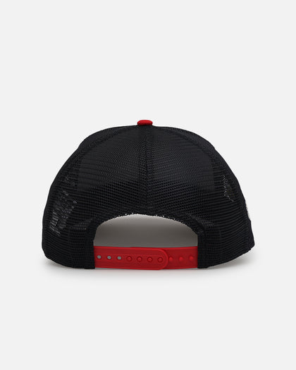 New Era Atlanta Braves 'Team Color' 9FORTY A-Frame Trucker Snapback OTC