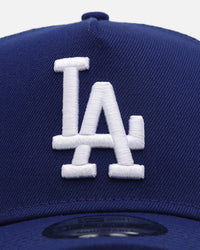 New Era Los Angeles Dodgers 'Team Color' 9FORTY A-Frame Trucker Snapback OTC