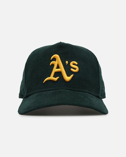 New Era Oakland Athletics 'Throwback Cord Golfers' Corduroy Golfer Snapback Green