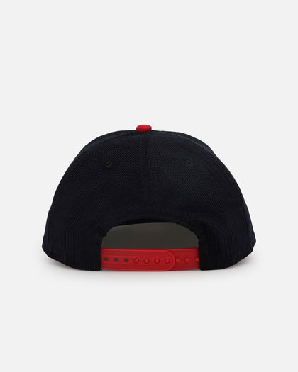New Era St. Louis Cardinals 'Throwback Cord Golfers' Corduroy Golfer Snapback Navy/Red