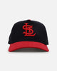 New Era St. Louis Cardinals 'Throwback Cord Golfers' Corduroy Golfer Snapback Navy/Red