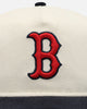 New Era Boston Red Sox 'Throwback Cord Golfers' Corduroy Golfer Snapback Chrome/Navy