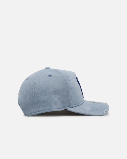 New Era Mexico National Baseball Team 'Distressed Denim' 9FORTY A-Frame Snapback Light Wash Denim