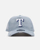 New Era Texas Rangers 'Distressed Denim' 9FORTY A-Frame Snapback Light Wash Denim