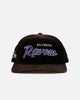 New Era Baltimore Ravens 'Washed Black NFL Golfer' Corduroy Golfer Snapback Washed Black