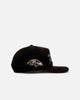 New Era Baltimore Ravens 'Washed Black NFL Golfer' Corduroy Golfer Snapback Washed Black