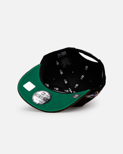 New Era Baltimore Ravens 'Washed Black NFL Golfer' Corduroy Golfer Snapback Washed Black