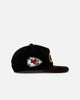 New Era Kansas City Chiefs 'Washed Black NFL Golfer' Corduroy Golfer Snapback Washed Black