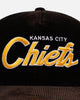 New Era Kansas City Chiefs 'Washed Black NFL Golfer' Corduroy Golfer Snapback Washed Black